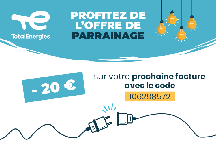 code parainage total energie